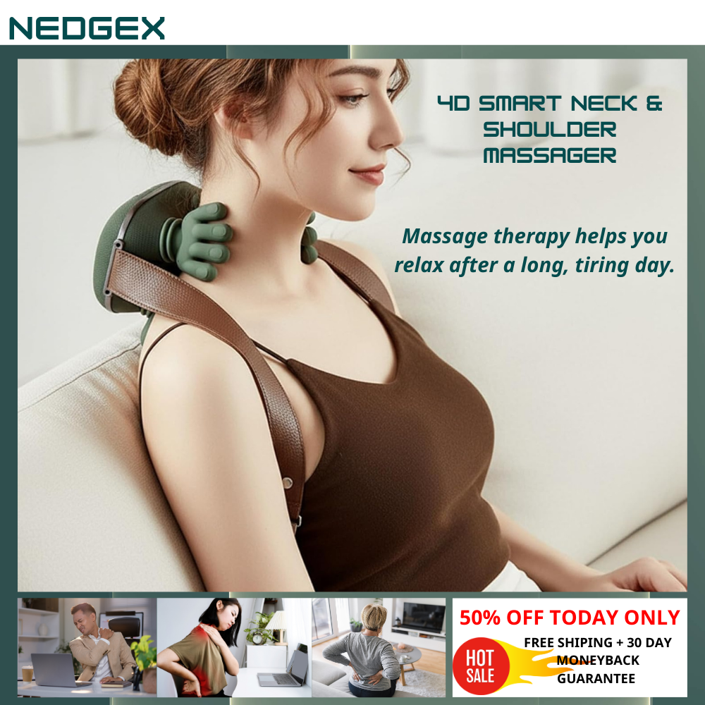 4D Smart Neck & Shoulder Massager