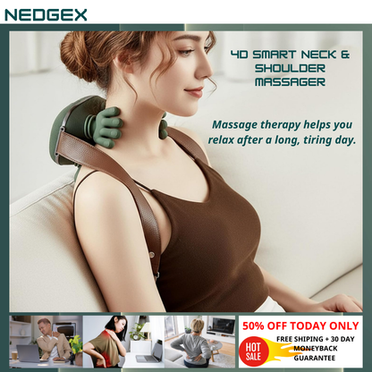 4D Smart Neck & Shoulder Massager