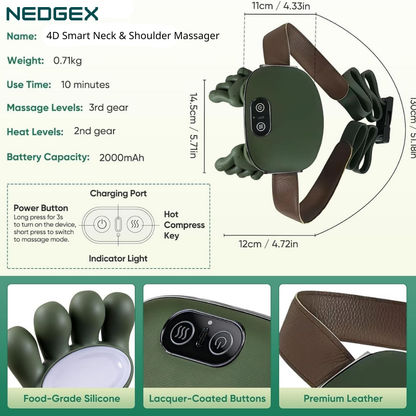 4D Smart Neck & Shoulder Massager